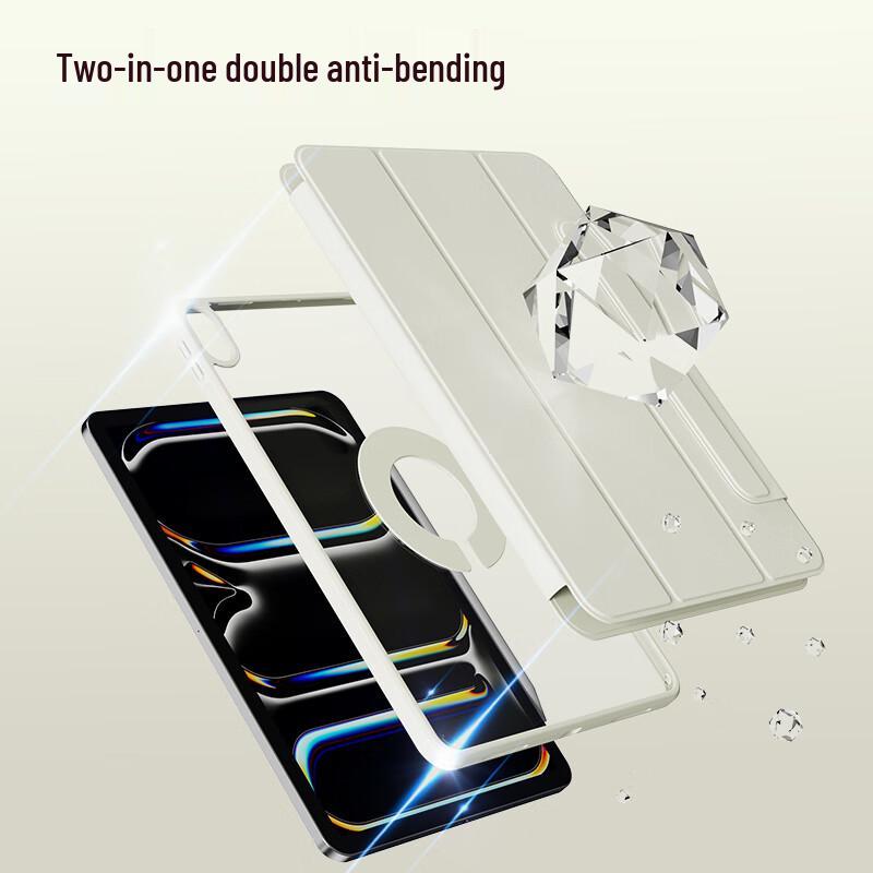 iPad 10.2-inch 7th/8th/9th Gen Magnetic Detachable Protective Case