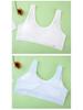 Junior Girls' Pure Cotton Sports Bra - Breathable & Supportive