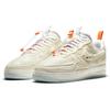Air Force 1 Sperimentali 'Sail' Spugna Basse Scarpe da Skateboard Unisex Ecrù Arancione CV1754-100