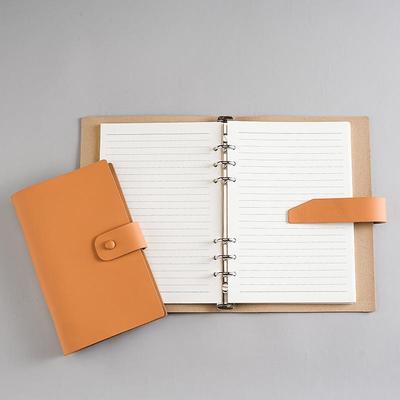 Cowhide Protective A5/A6 Loose-Leaf Notebook Diary Planner
