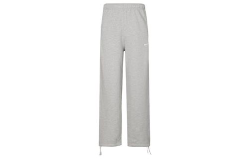 Nike Sportswear Swoosh Men s Open-Hem Fleece Pants Gray FN3343-063 XL серый