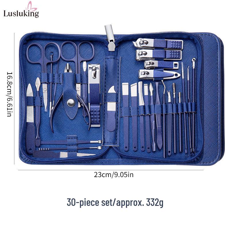 Carbon Steel Nail Clipper & Manicure Set: Household Beauty Tools