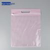 Semi-transparent Thickened Non-woven Zipper Bag with Handle for Clothes, Shoes, and Socks Storage.