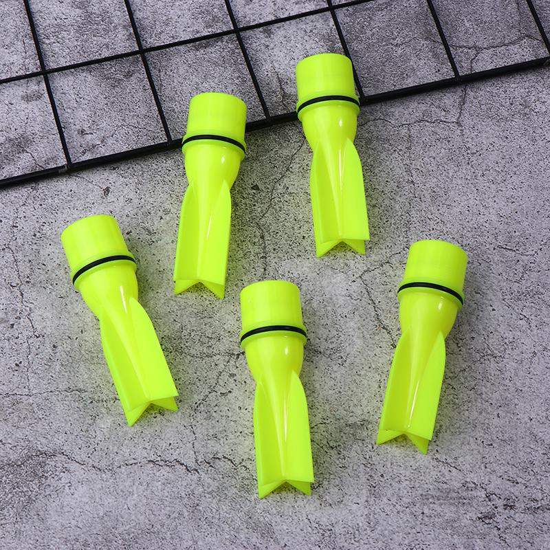 1/5Pcs Light Sticks Night Luminous Sticks Bobbers Electric Sea Fishing Sticks Tools Without Batteries For Sea Ocean Rock Fishing
