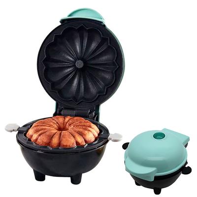 Mini Flower Donut Maker Machine Non Stick Home Commercial Electric Food Grade Breakfast Cake Maker