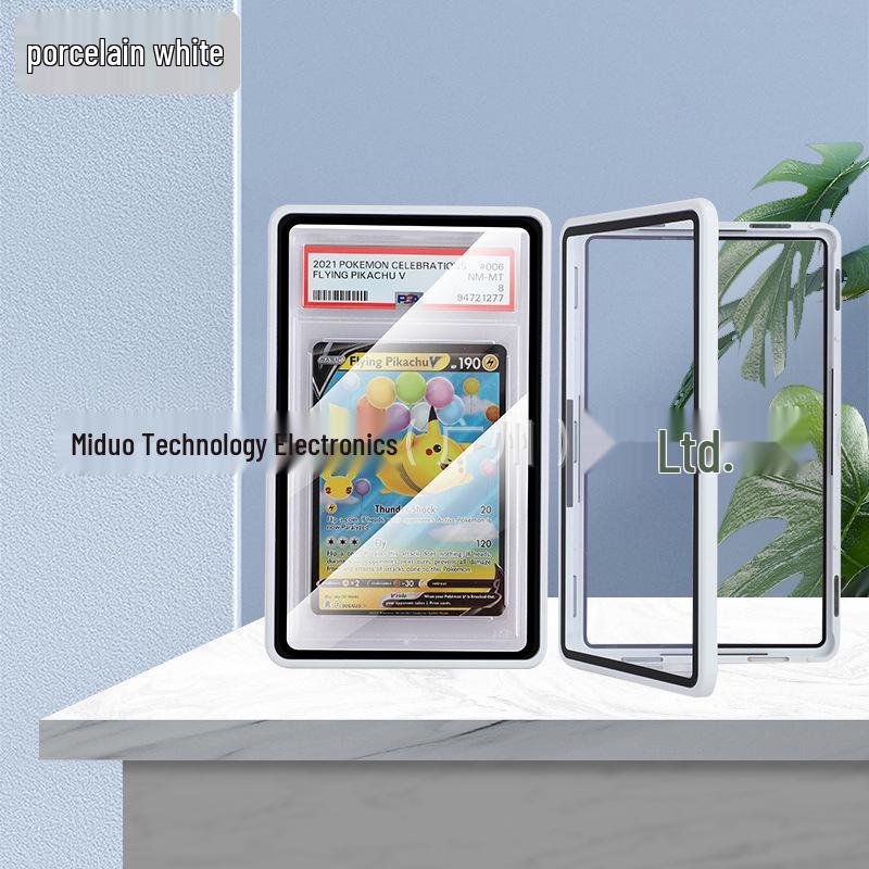 Aluminum Alloy Tempered Glass Protective Cover for PSA, BGS, CGC Rated Cards
