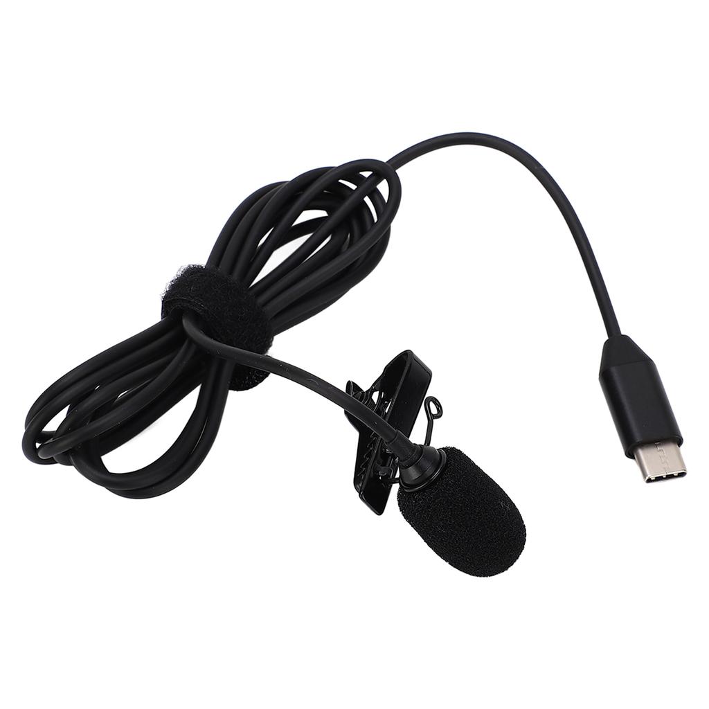 Lapel Microphone Anti Interference Omnidirectional Clip On Lavalier Microphone for Insta360 ONE X2 X3