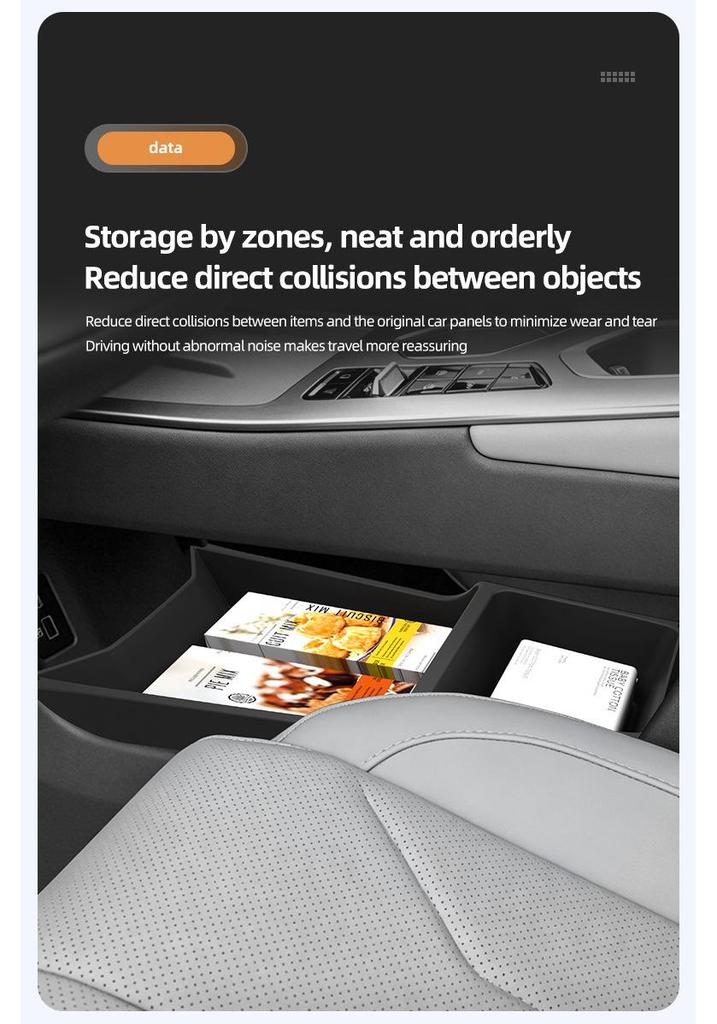 Tiggo 5 Lower Center Console Storage Box Organizer for 26 Models