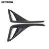 For Toyota CHR C-HR 2016 2017 2018  Carbon Fiber Rear Bumper Fog Light Lamp Cover Trim Protector Accessories Car Styling