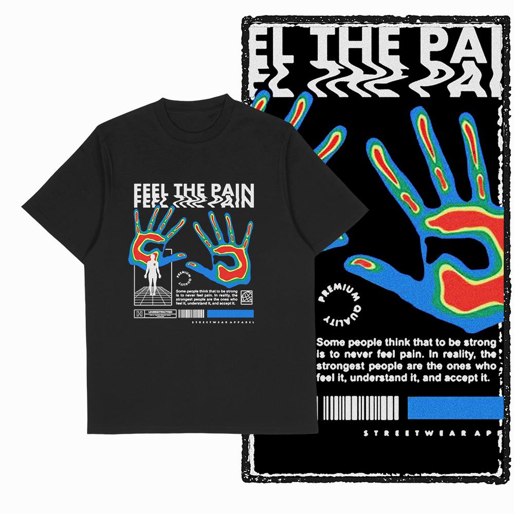 

Coolmind U0078 Exclusive Graphic Print Men T Shirt Big Size Cool Tshirt Men Loose Funny T-Shirt Cool Tee Shirts 2XL