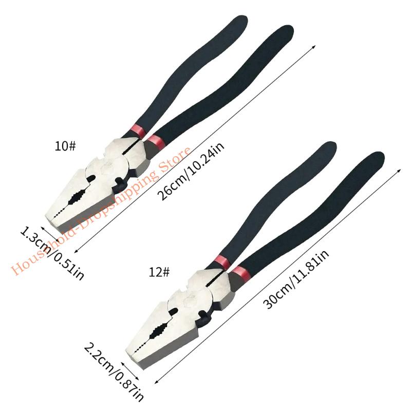 Extended Reach Fencing Tool 30cm Heavy Duty Wire Cutters With Nonslip Handle Suitable For Automotive Repair DIY Projects 85AD