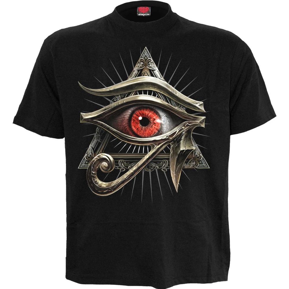 Spiral Evil Eye Tee TShirt Unisexs L