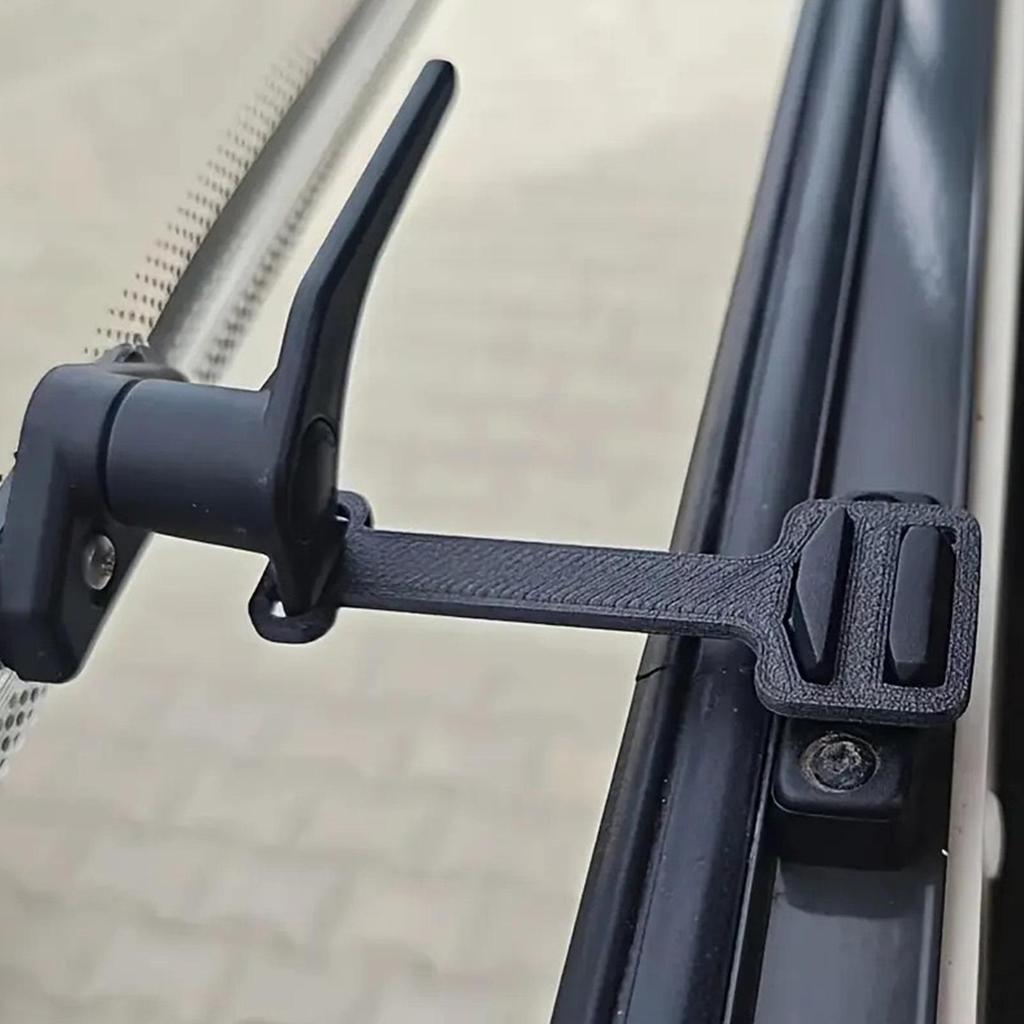 For RV Window Latch 2 Pieces Restrictor Lock Tool Wheel Window Limiter for Outdoor Travel Caravan Outside Trip Car Picnic