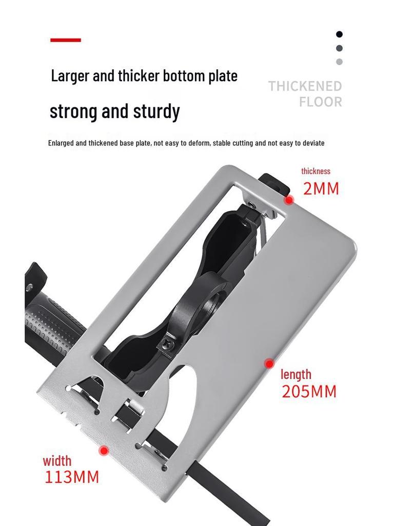 Angle Grinder Stand: Multifunctional Cutting Machine Converter with Dustproof Protective Cover