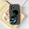 Anime B-Blue Lock For IPhone 17 Air 16 15 14 13 12 11 Pro Black Soft Cover Phone Case