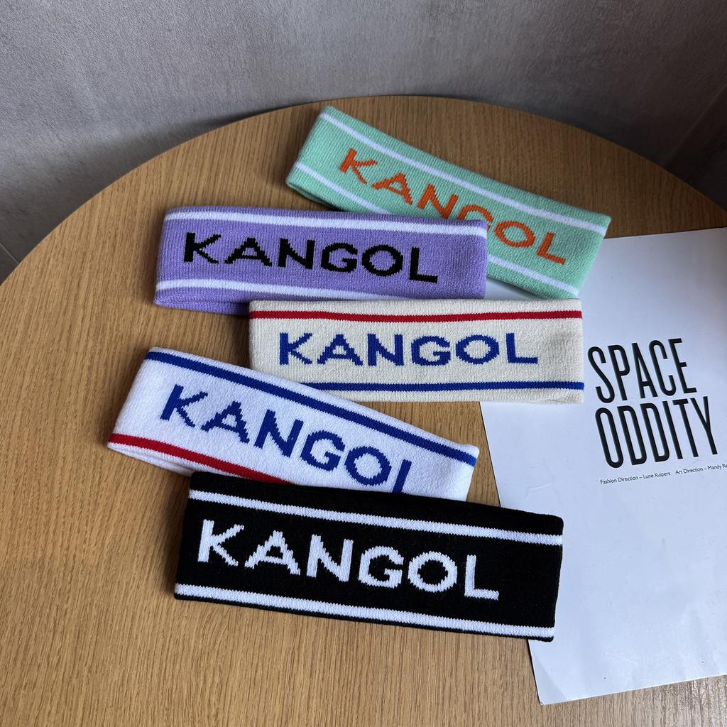 Haarband im koreanischen Stil mit Buchstaben und elastischer Strickfaser für Fitness und Freizeit