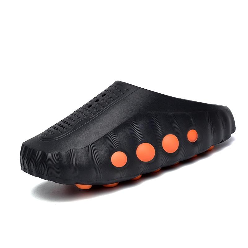 Unisex EVA Closed Toe Clogs Lightweight Massage Garden Shoes Non Slip Beach Sandals Indoor Outdoor Summer Daily Footwear