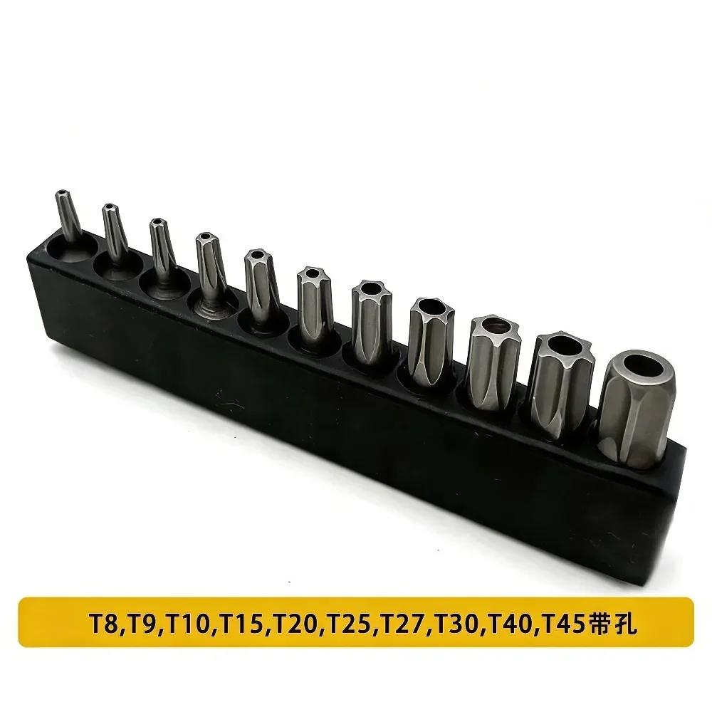 S2/CRV Screwdriver Bit Set 25mm Plum blossom Hex socket Cross Screwdriver head Power Drill Adapter Screw Driver Hand Tool