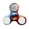 Luminous Spiral Fingertip Gyroscope with Rainbow Lights - Dazzling Spin Toy