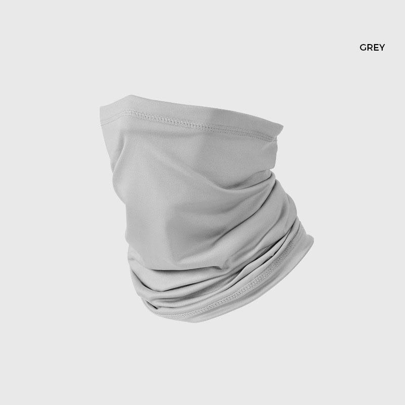 

Дышащая велосипедная маска для лица с защитой от УФ-лучей, влагоотводящая защита шеи для мотоцикла/бега/пешего туризма светло-серый