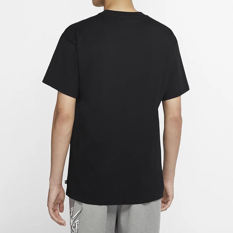 Nike SB Fortune Print T-shirt à Manches Courtes Skateboarding Homme Hauts Noir CW1457-010