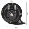 New 2pcs 12V air horn for car Snail Electric Air  Horn Marine Boat Loud Alarm Kit Boat Motorcycle Dual-tone car horn Loud signal