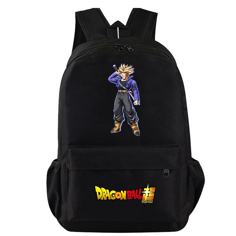 Anime Dragon Ball Printed Boy Girl Schoolbag Student Boy Girl Schoolbag Document Bag Children Teenager Breathable Bagpack Waterproof School Bag