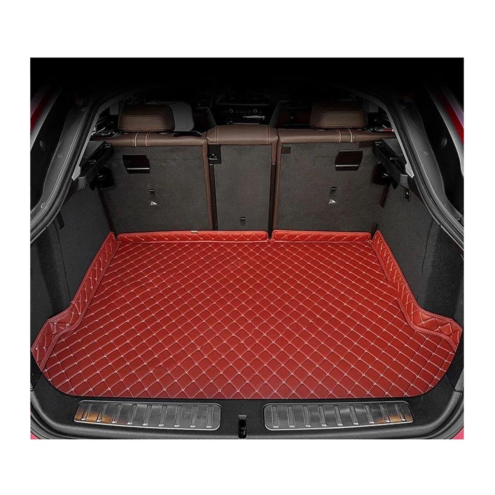 

Коврик в багажник для Cadillac XT4 2018 2019 2020 2021 2022 2023 2024, коврик в багажник автомобиля, автомобильные аксессуары, коврик в багажник (Красное вино)