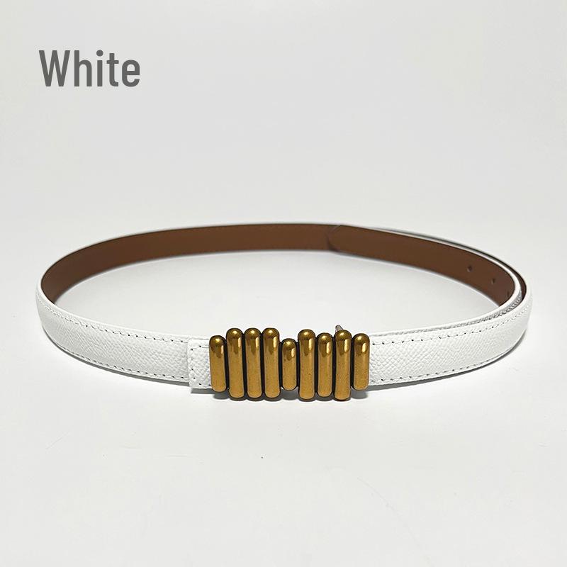 

Женский винтажный ремень из натуральной кожи - Универсальный пояс для джинсов и повседневных брюк 105 cm