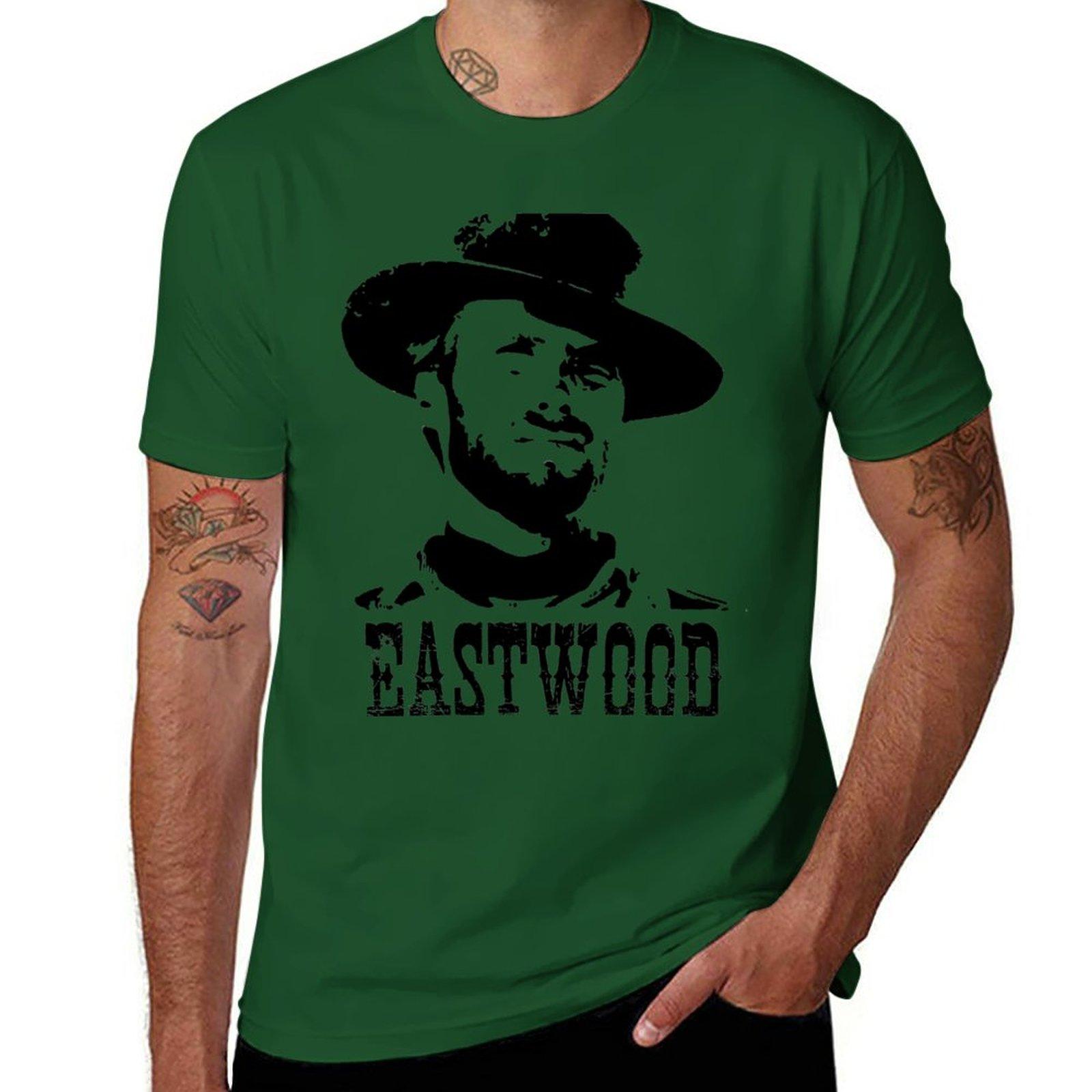 

Clint Eastwood T-Shirt shirts graphic tees anime mens graphic t-shirts anime 4XL