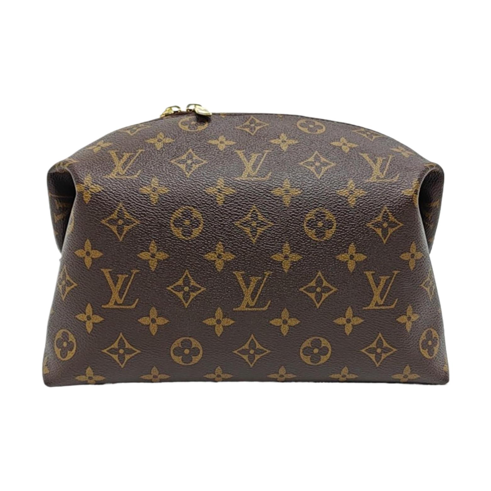 [Pre-Owned] Monogram Canvas Zipper Cosmetic Bag - Very Good #16DOTS5 ONE SIZE