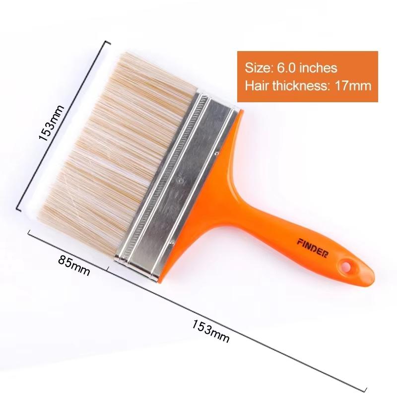 Paint Brushes Wall Paint Brush PET Soft Bristle Durable Cleaning Brush ABS Handle Home Decoration Oil Painting Brush Tools