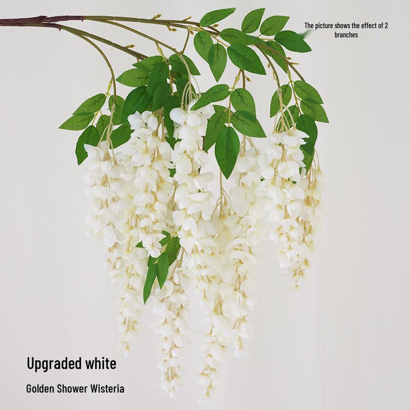 Wisteria Artificial Vine Hanging Flower Decoration for Ceilings and Pipe Covers