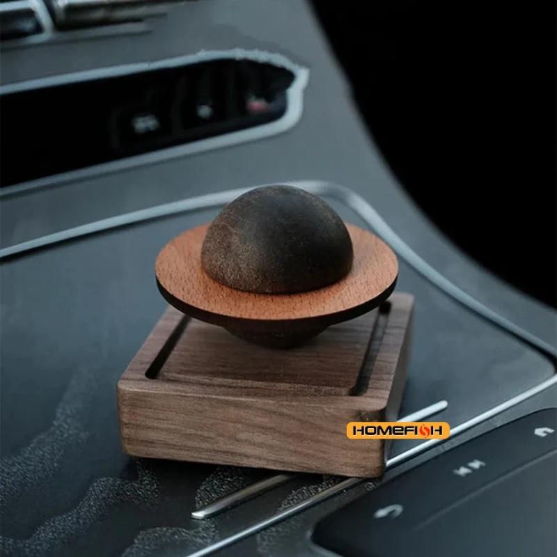 1pcs Difuser Wood Scent No Essential Oil Diffuser Jupiter Shape Decoration Fresh Air Present To Friend Dorm Room Essentials