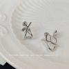 Cross Nails Premium Ear Clips No Ear Piercings Temperament Celebrity Earrings Personality Niche Fashion Design Earrings Women