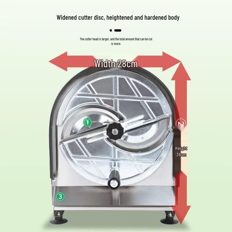 Bamboo Electric Manual Fruit and Vegetable Slicer