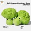 New dog sound toy molar teeth cleaning simulation broccoli plush doll medium-sized dog boredom relief artifact pet products