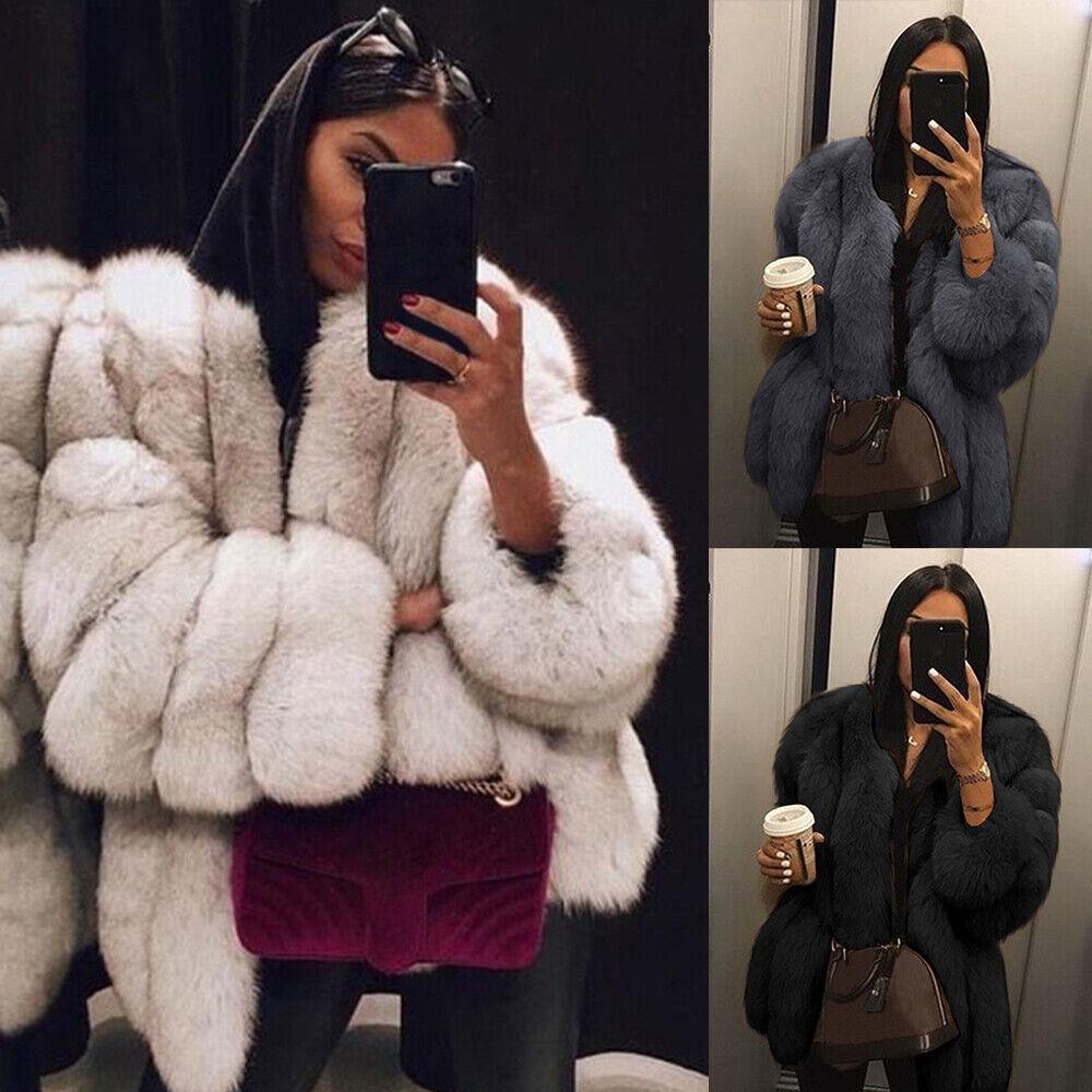 Kuschelige Teddybär Flauschjacke für Damen mit weichem Kunstfell und warmem Winterkomfort