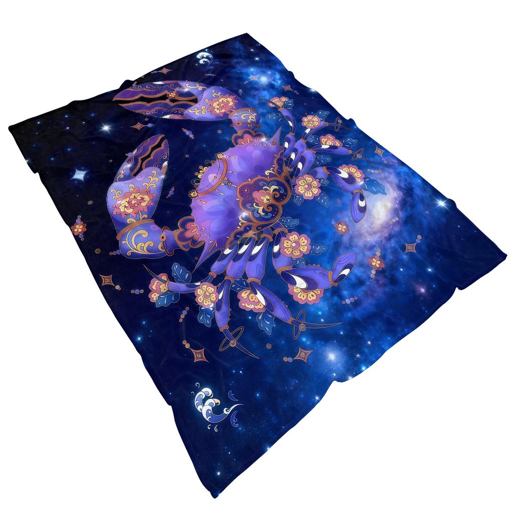 The Twelve Zodiac Signs Thin Blanket Bedrooms,living Rooms,sofas,offices,napping,camping,outings,girls' Gifts Custom Blanket