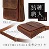 NICE SELECTION Genuine Leather Shoulder Crossbody Messenger for and More Men's Bag, Bag, Bag, Commuting, School, (Regular, Brown)