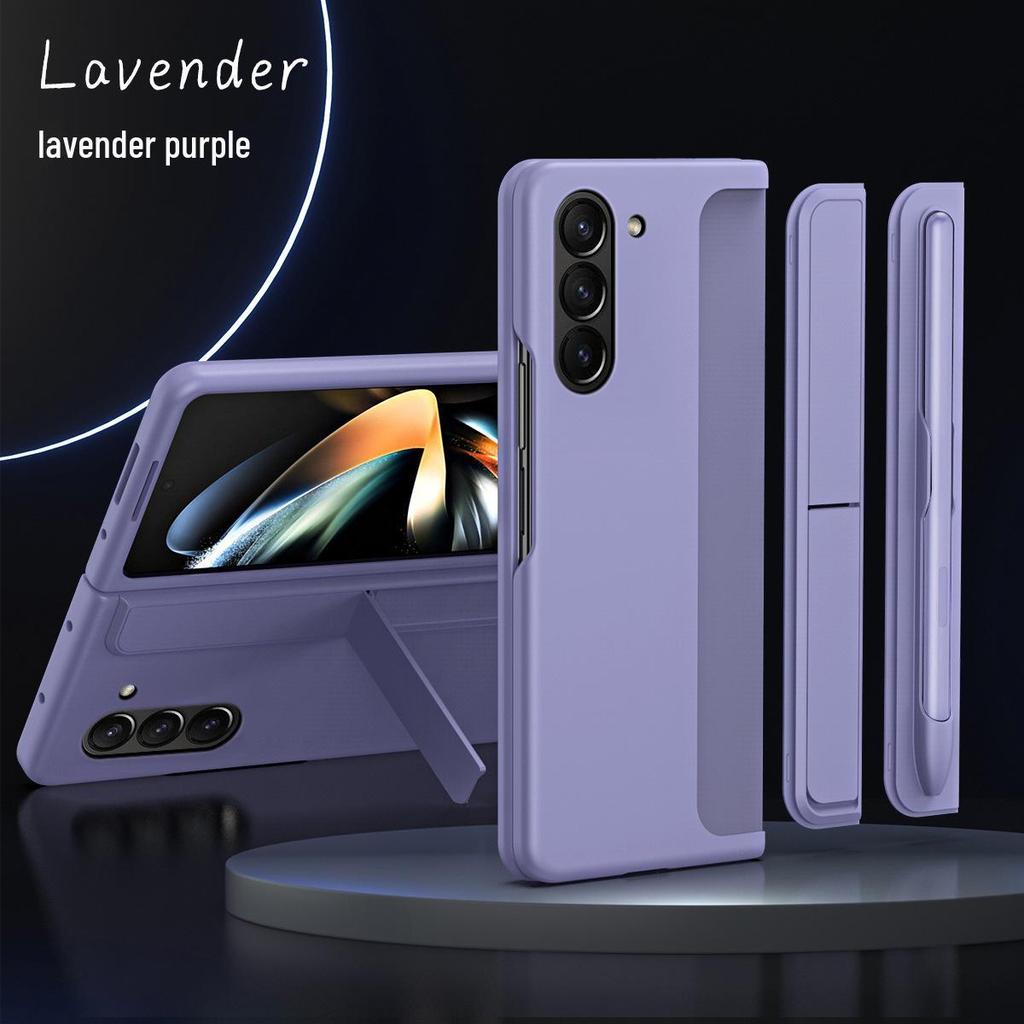 Samsung Z FOLD6 Stand & Pen Combo: Foldable Hard Shell Case for Z FOLD4