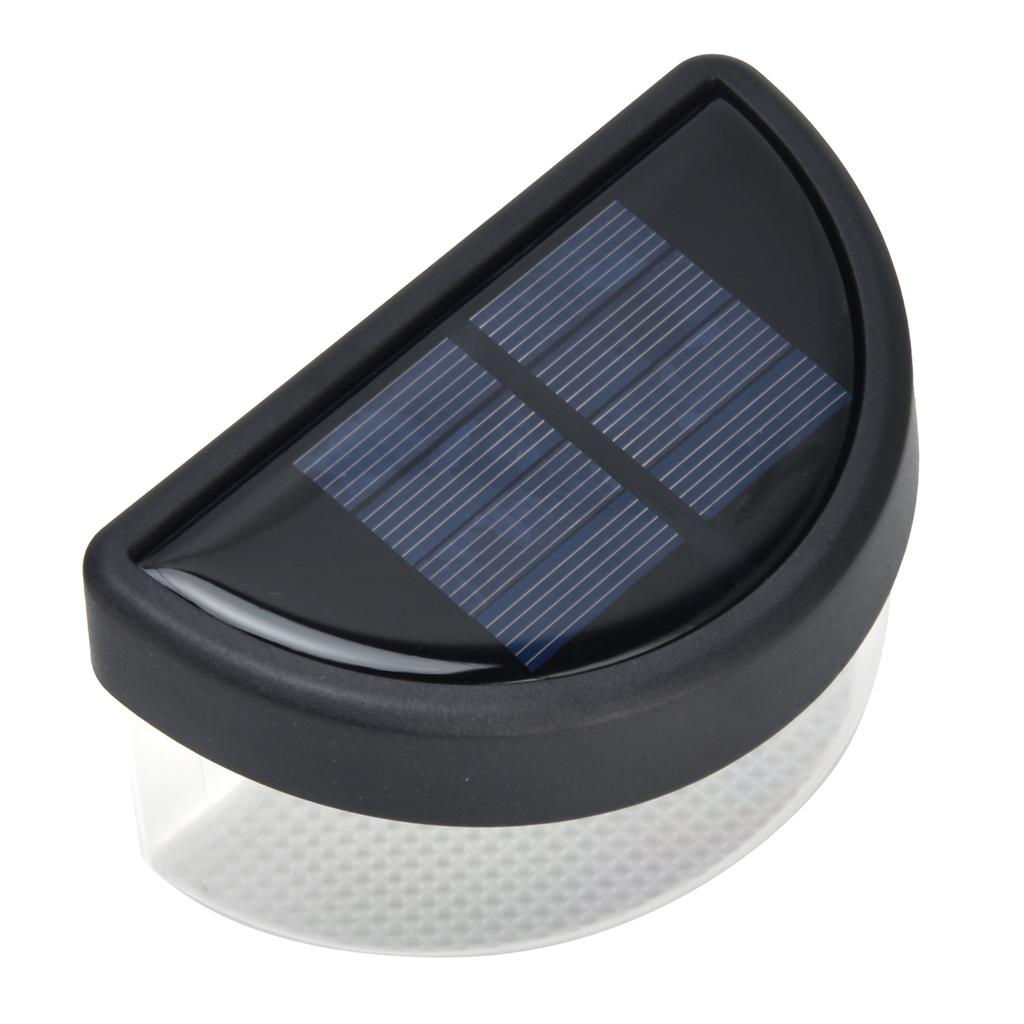Solar Deck Light 2LEDs Polycrystalline Silicon Solar Panel Automatic Working Mode IP65 Waterproof Solar Fence