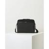Daks Black Nylon Crossbody Bag With Dd Pattern Dbba6f593bk