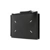 Maison Margiela Logo Four Stitch Pebbled Calfskin Wallet Men wallet Black SA1UI0018P4745T8013