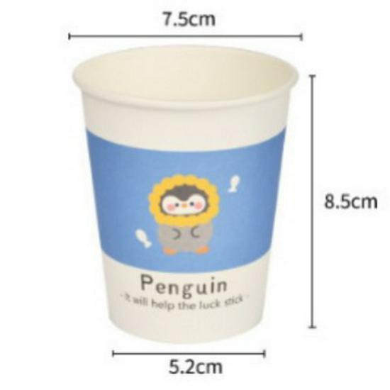 

Одноразовые особо толстые бумажные стаканчики с мультяшным рисунком для дома и офиса - Скидка 5 юаней для новичков