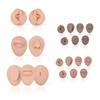 Weiches Silikon Ohr Nase Mund Modell Tattoo Übung Körper Schmuck Display Piercing Werkzeug Kit Schönheits Zubehör Make-up Werkzeuge
