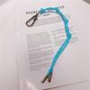 Pack of 4 Rope Key Rings Stylish Rope Keychain Fashionable Key Adornment Key Holder Key Clip Suitable for Daily Use