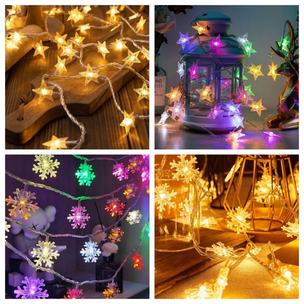 Warm Color Xmas Tree Lights 80LED LED String Light Christmas Lights Lamp String  New Year Party