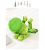 Trendy One-Shoulder Lizard Plush Toy Matching Party Outfit