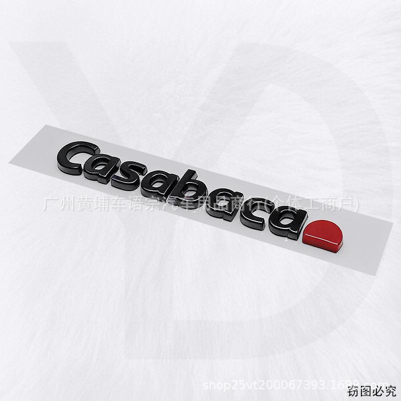 ABS Car Letter Emblem Badge Sticker Modified Rear Tailgate Logo Decal Auto Side Marker Label Accessories Fit For Subaru Casabaca VV999
